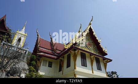 small buddhistic temple complex of wat tongchai Stock Photo