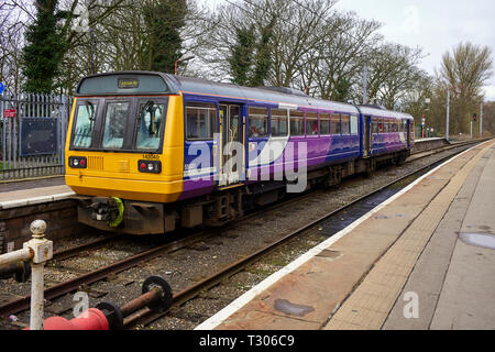 Withdrawn Northern rail class 142 pacer trains 142046 + 142034 in the ...