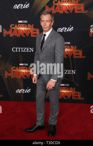 Marvel Studios's 'Captain Marvel' World Premiere held at the El Capitan Theatre in Hollywood, California on March 4, 2019  Featuring: Ben Mendelsohn Where: Los Angeles, California, United States When: 04 Mar 2019 Credit: Sheri Determan/WENN.com Stock Photo