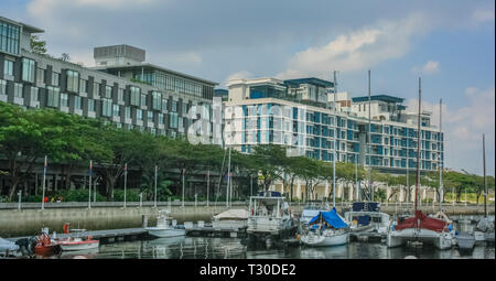 Puteri Harbour, Iskandar Puteri, Johor, Malaysia Stock Photo