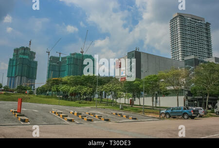 Puteri Harbour, Iskandar Puteri, Johor, Malaysia Stock Photo