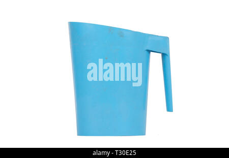 Photo developing equipment - Plastic jug, isolated on white Stock Photo