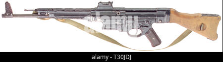 SERVICE WEAPONS, GERMANY UNTIL 1945, StG 44 assault rifle, adapted for decoration purposes, Editorial-Use-Only Stock Photo