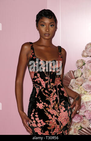 LOS ANGELES, CA -APRIL 4: Tiana Parker, at the Patrick Ta Beauty