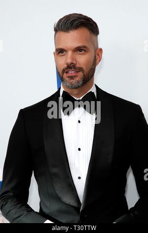 Los Angeles, CA, USA. 30th Mar, 2019. AJ Gibson at arrivals for Human Rights Campaign 2019 Los Angeles Dinner, The JW Marriott Los Angeles at L.A. LIVE, Los Angeles, CA March 30, 2019. Credit: Priscilla Grant/Everett Collection/Alamy Live News Stock Photo