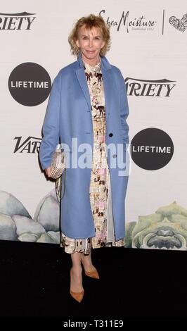 New York, NY, USA. 5th Apr, 2019. Trudie Styler at arrivals for Variety's Power of Women: New York presented by Lifetime, Cipriani 42nd Street, New York, NY April 5, 2019. Credit: RCF/Everett Collection/Alamy Live News Stock Photo