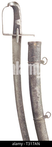 weapons, swords, backsword, sabre, 18th century, Additional-Rights-Clearance-Info-Not-Available Stock Photo