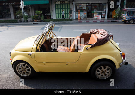 retro looking car Stock Photo