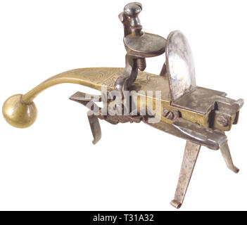 Accessories, flintlock lighter, German, mid 18th century, Additional-Rights-Clearance-Info-Not-Available Stock Photo