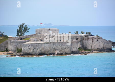 Ft. St. Catherine Bermuda Stock Photo