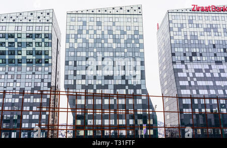 Sarajevo City Center (SCC), Sarajevo, Bosnia and Herzegovina. The SCC is a business complex and shopping center in downtown Sarajevo Stock Photo