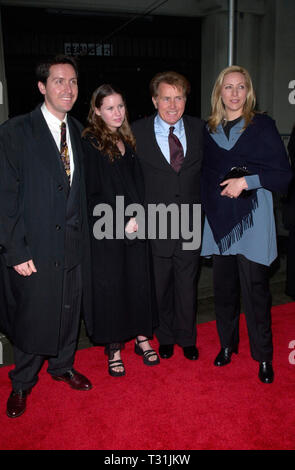 LOS ANGELES, CA. February 24, 2001: Actor MARTIN SHEEN & daughter RENEE ESTEVEZ (right) & granddaughter & son RAMON ESTEVEZ at the 3rd Annual TV Guide Awards in Los Angeles. © Paul Smith/Featureflash Stock Photo