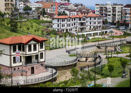 Trabzon / Turkey May 16.2015: This is an important port city. Stock Photo