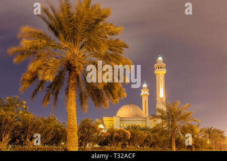 Al Fateh Grand Mosque in Manama. Manama, Bahrain. Stock Photo
