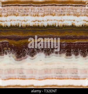 Onyx different tones of yellow-brown color. Seamless square background, tile ready. Stock Photo