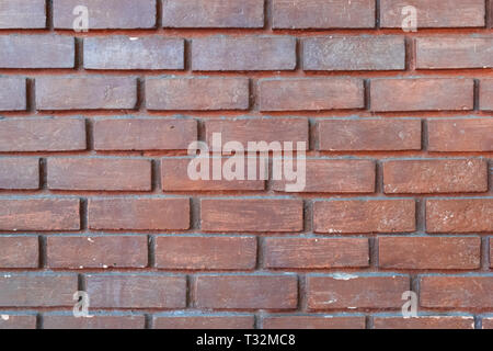 Old red brick wall texture background , graphic ressource . Stock Photo