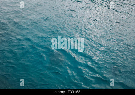 shiny blue ocean surface Stock Photo