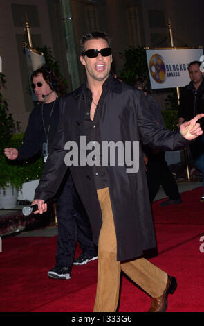 LOS ANGELES, CA. April 10, 2001: Pop star RICKY MARTIN at the 2001 Blockbuster Awards in Los Angeles. © Paul Smith/Featureflash Stock Photo