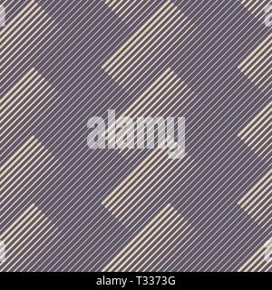 Abstract seamless pattern with diagonal lines of different thickness. Modern stylish diagonal striped texture. Vector color background. Stock Vector
