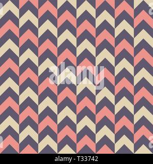 Seamless fashion arrows patterns. Herringbone pattern. Modern stylish texture. Vector color background. Stock Vector