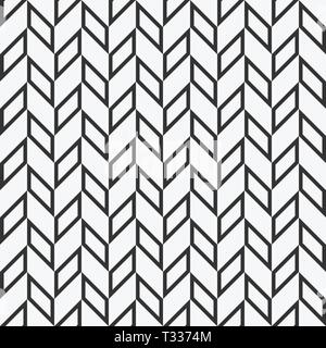 Checkered seamless pattern with alternating parallelogram. Optical illusion, contrasty monochrome background. Stock Vector