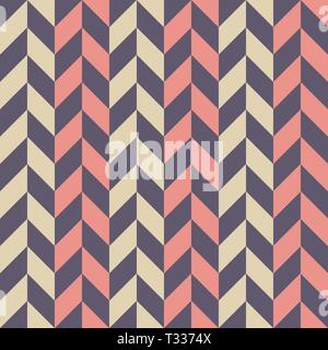 Checkered seamless pattern with alternating parallelogram. Optical illusion, color background. Stock Vector