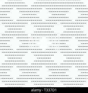 Abstract seamless pattern of dotted horizontal dotted lines forming rhombuses. Modern stylish texture. For fashion textile, cloth. Stock Vector