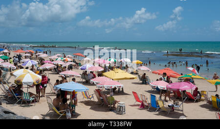 Recife beach, Brazil Stock Photo