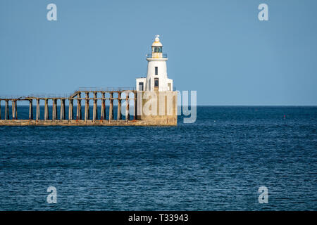 Blyth Pier Northumberland england Stock Photo: 56163623 - Alamy