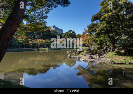 Koishikawa Korakuen, Tokyo, Japan Stock Photo