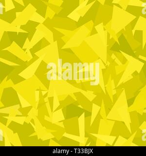 Abstract Modern Pattern. Seamless Yellow Texture Stock Vector