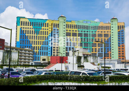 Genting Highlands, Malaysia - October 18,2017 : Genting First World Hotel is a 3 star hotel which is located in Bentong, Pahang, Malaysia. Stock Photo