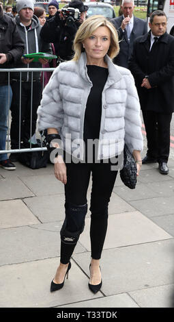 Mar 08, 2016 - London, England, UK - The TRIC Awards 2016, Grosvenor House Hotel - Red Carpet Arrivals Photo Shows: Tina Hobley Stock Photo