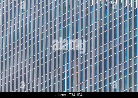 Close-up of windows on a skyscraper, Indonesia Stock Photo