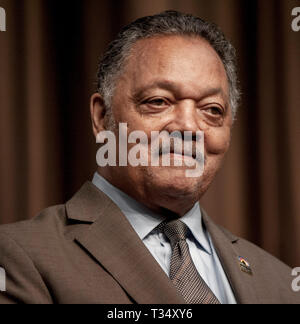 New York, New York, USA. 05th Apr, 2019. The Reverend JESSE JACKSON attends the 2019 National Action Network Convention. Credit: Brian Cahn/ZUMA Wire/Alamy Live News Stock Photo