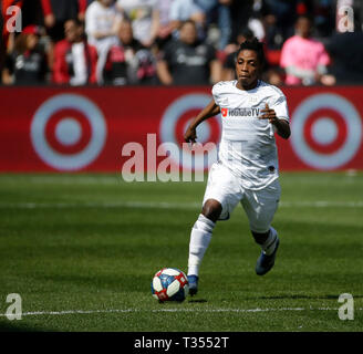 Latif Blessing LAFC Autographed Match-Used #7 White Jersey from the 2020  MLS Season