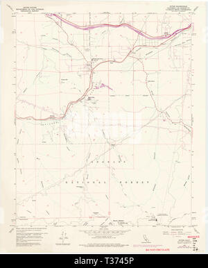 Usgs Topo Map California Ca Acton 302201 1959 24000 Restoration T3745p 