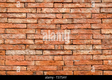 brick texture, orange old brick background and texture Stock Photo