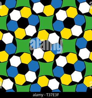 Soccer ball, pattern. Hexagon geometric texture for football wallpaper ...