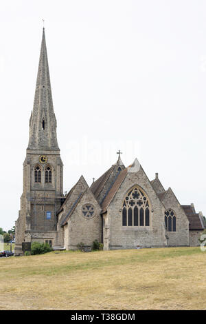 All Saints Parish Church, Blackheath Common, Blackheath, Royal Borough of Greenwich, Greater London, England, United Kingdom Stock Photo