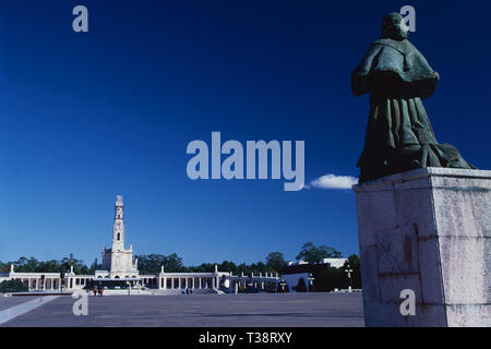 Sanctuary of Our Lady of Fatima,Portugal Stock Photo