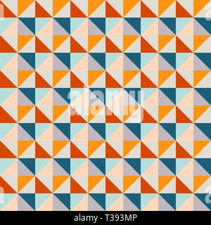 Abstraction composed of different triangles. Modern sealmless abstract texture, pattern eps10 Stock Vector