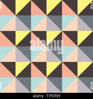 Abstraction composed of different triangles. Modern sealmless abstract texture, pattern eps10 Stock Vector