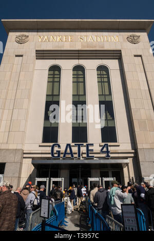 Gate 6 entrance to Yankee Stadium, New York City, United States