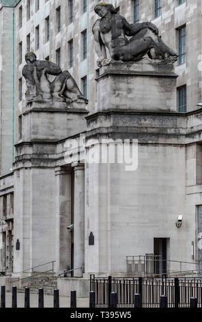 Ministry of Defence Building, London, Saturday, March 23, 2019.Photo: David Rowland / One-Image.com Stock Photo