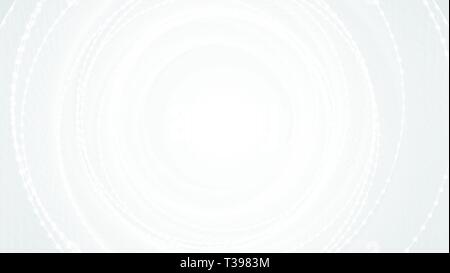 Vector striped spiral abstract tunnel light background. Spiral funnel. Gray twisted ray glow center. Exciting gently harnesses optical illusion Stock Vector