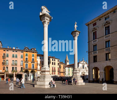 Piazza dei Signori, Vicenza, Veneto, Italy Stock Photo