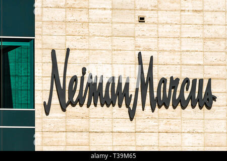 Sign outside the Neiman-Marcus store on the Magnificent Mile Stock Photo: 49443122 - Alamy