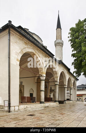 Gazi Husrev-beg mosque in Sarajevo. Bosnia and Herzegovina Stock Photo