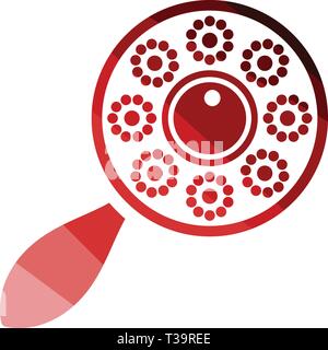 Beanbag icon. Flat color design. Vector illustration. Stock Vector
